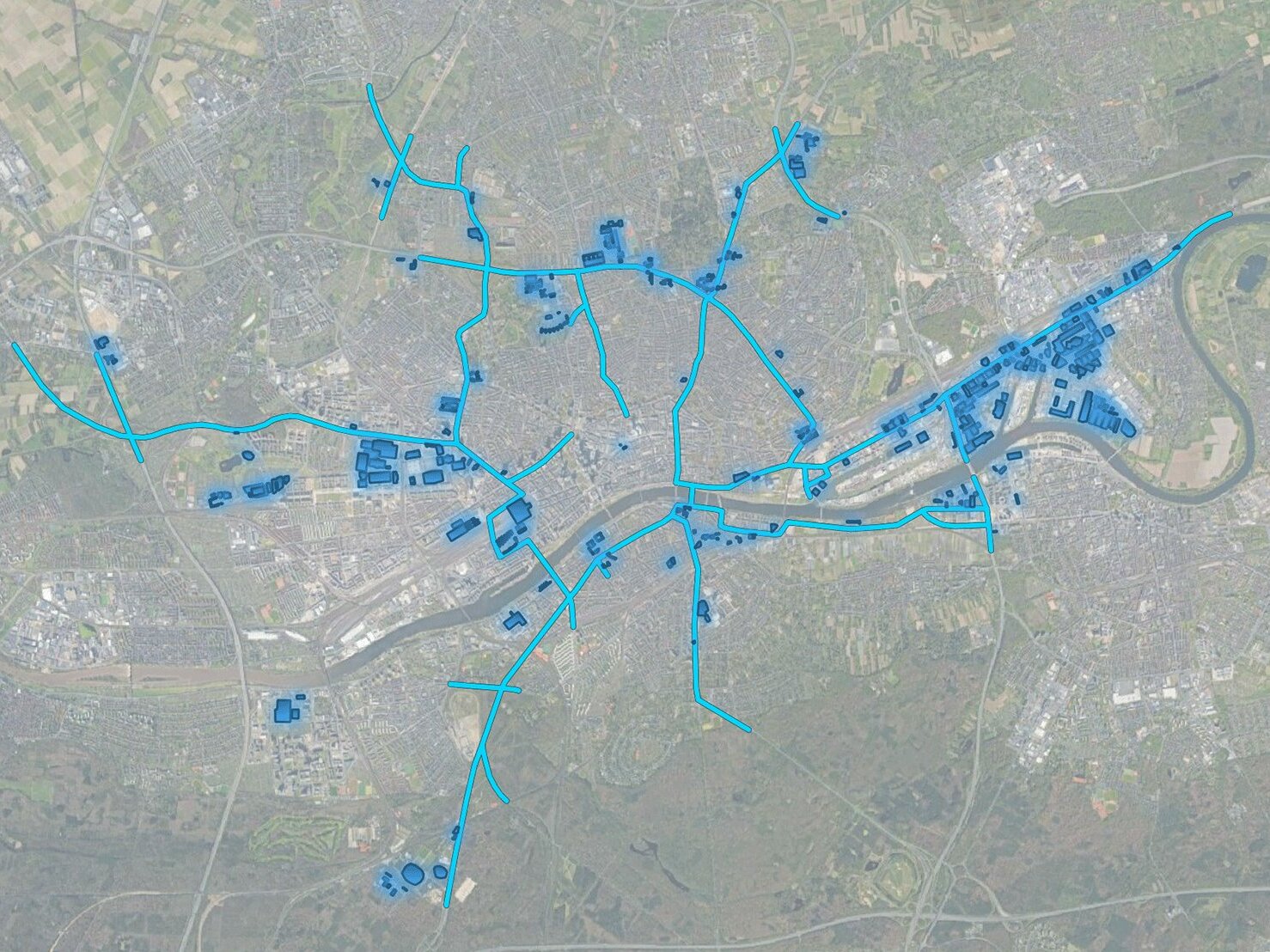Google Earth /Stiftung Altes Neuland Frankfurt GNU
