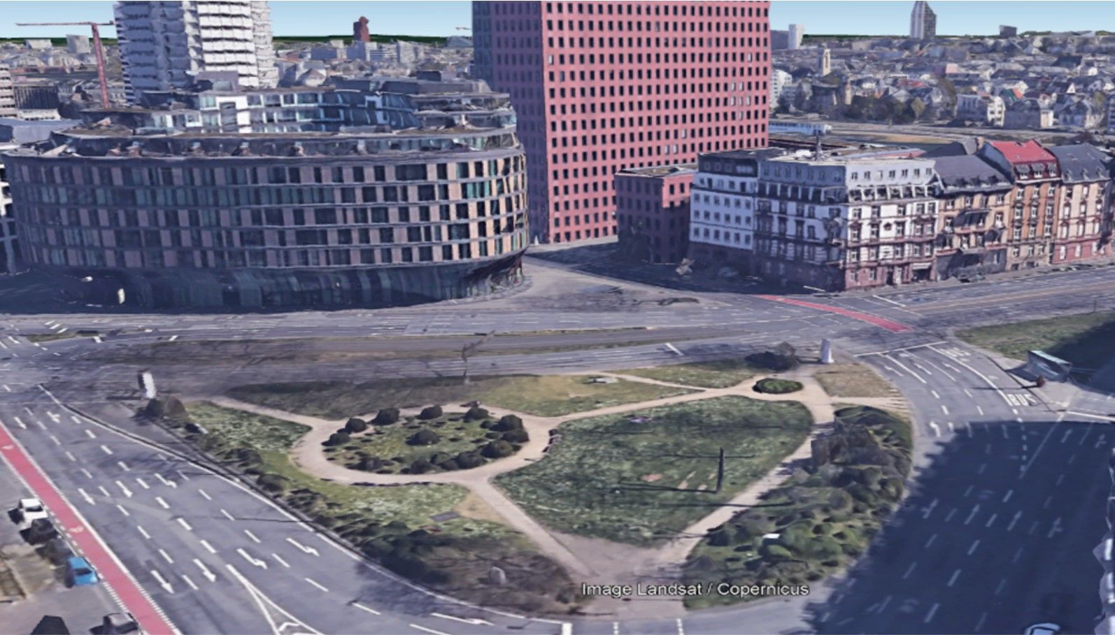 Google Earth - Baseler Platz