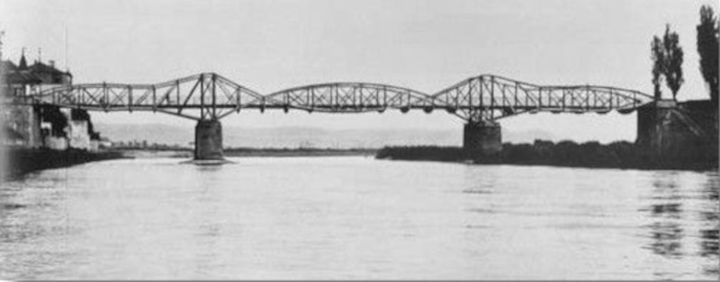 Haßfurther Brücke Heinrich Gerber 1864